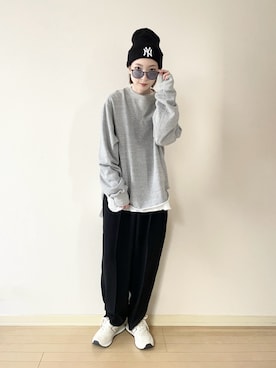 「アイテム（その他）」を使った、𝐀𝐍𝐘さん（レディース・156cm）の秋コーディネート