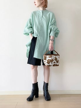 𝐀𝐍𝐘さん（レディース・156cm）の秋コーディネート