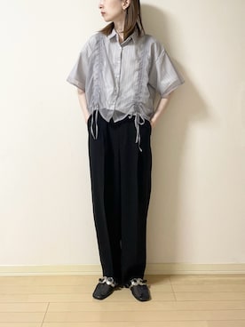𝐀𝐍𝐘さん(レディース・157cm)の春コーディネート