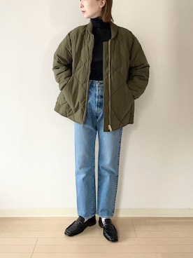 「アイテム（その他）」を使った、𝐀𝐍𝐘さん（レディース・156cm）の冬コーディネート