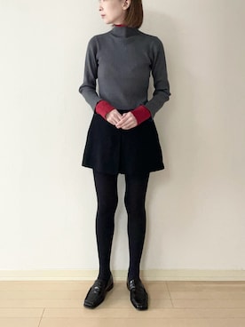 「アイテム（その他）」を使った、𝐀𝐍𝐘さん（レディース・156cm）の冬コーディネート