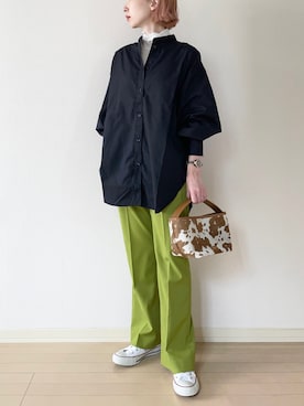 𝐀𝐍𝐘さん（レディース・156cm）の秋コーディネート