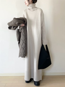 「PHEENY（フィーニー）のアイテム（ジャケット/アウター）」を使った、𝐀𝐍𝐘さん（レディース・156cm）の冬コーディネート