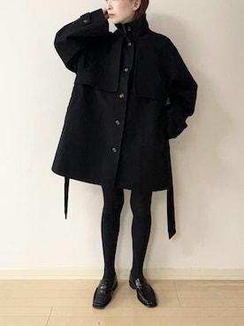 「アイテム（その他）」を使った、𝐀𝐍𝐘さん（レディース・156cm）の冬コーディネート