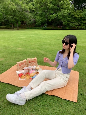 「shein」｜ayako000さん（レディース・157cm）の夏コーディネート