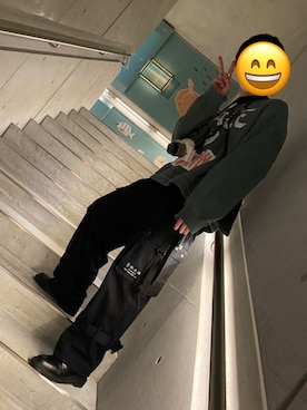 「SHAREEF（シャリーフ）のアイテム（その他パンツ）」を使った、ten0_01さん（メンズ・175cm）の秋コーディネート