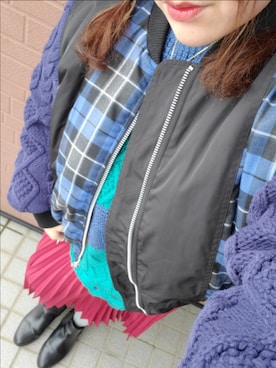 kyanさん（レディース・159cm）の冬コーディネート