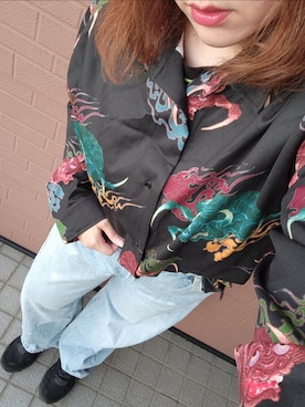 「AIVER（アイバー）のアイテム」を使った、kyanさん（レディース・159cm）の秋コーディネート