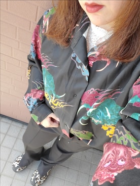 「AIVER（アイバー）のアイテム」を使った、kyanさん（レディース・159cm）の秋コーディネート
