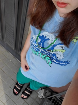 kyanさん（レディース・159cm）の夏コーディネート