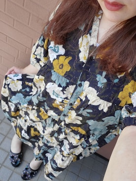 「voov（ブーブ）のアイテム」を使った、kyanさん（レディース・159cm）の夏コーディネート