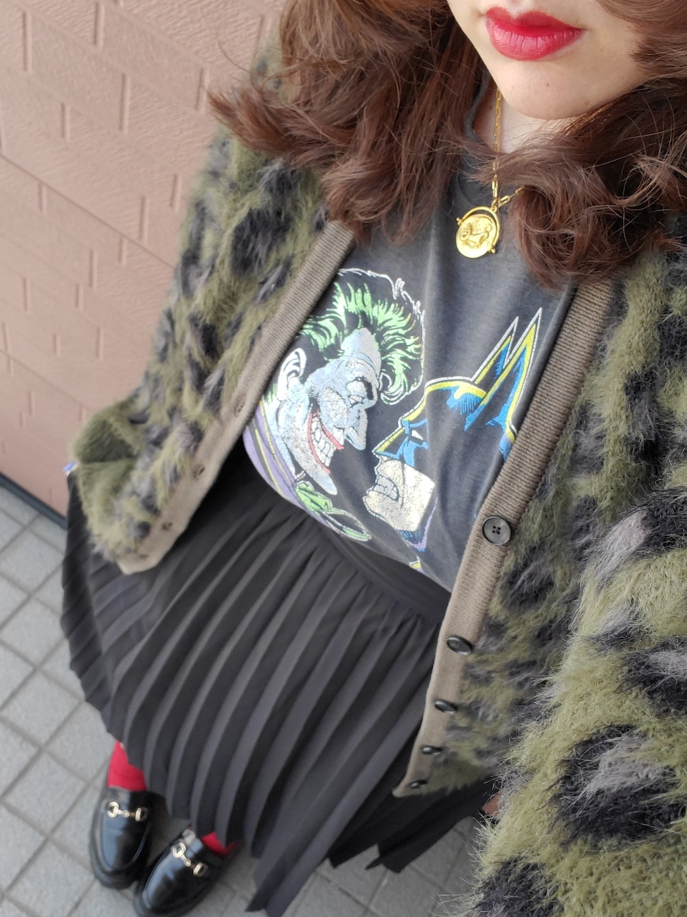 NUMBER NINE フェザーファーヤーン ルーズ ニット カーディガン ナンバーナイン フェザー ファーヤーン レオパード柄 ヒョウ柄