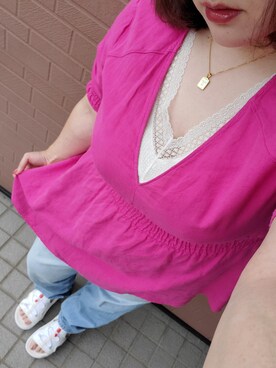 kyanさん（レディース・159cm）の夏コーディネート