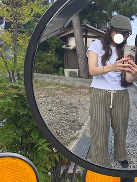 「ラフ」｜「アイテム（帽子）」を使った、imariさん（レディース・160cm）の秋コーディネート