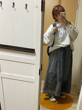 まるみさん（レディース・154cm）の春コーディネート