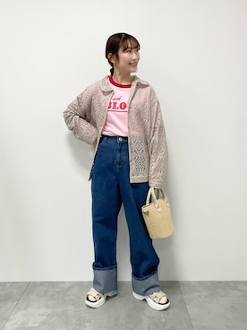 おゆいさん（レディース・151cm）の春コーディネート