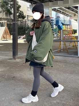 「SM2（エスエムツー）のアイテム」を使った、おゆいさん（レディース・151cm）の冬コーディネート