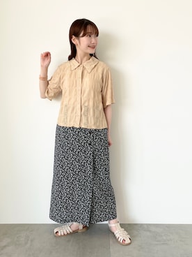 おゆいさん（レディース・151cm）の春コーディネート