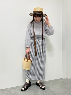 おゆいさん（レディース・151cm）の春コーディネート