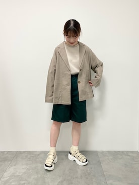 おゆいさん(レディース・151cm)の春コーディネート