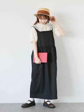 「アイテム（その他シューズ）」を使った、おゆいさん（レディース・151cm）の夏コーディネート