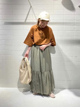 おゆいさん（レディース・151cm）の夏コーディネート