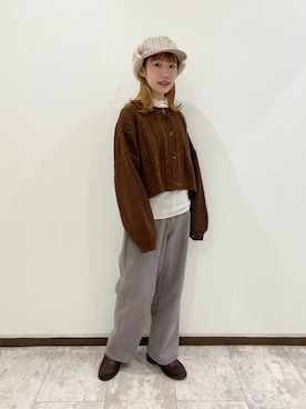 おゆいさん(レディース・151cm)の秋コーディネート