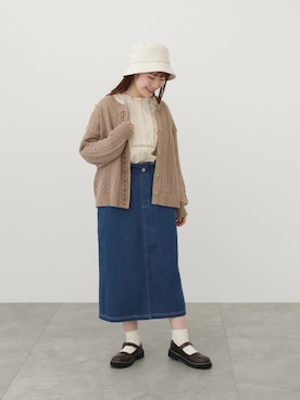 おゆいさん（レディース・151cm）の春コーディネート