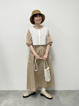 おゆいさん（レディース・151cm）の春コーディネート