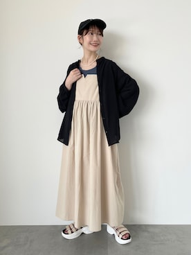 おゆいさん（レディース・151cm）の春コーディネート