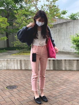 moeさん（レディース・160cm）の春コーディネート