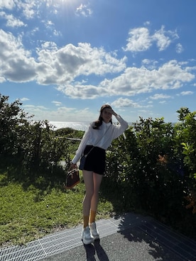 moeさん（レディース・160cm）の冬コーディネート