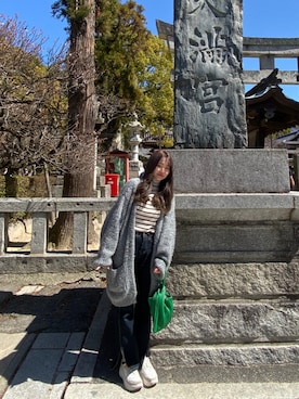 moeさん（レディース・160cm）の春コーディネート