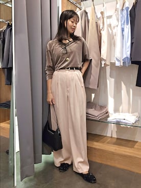 「オフィス」｜nol hayashiさん（レディース・158cm）の夏コーディネート