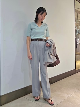 「オフィス」｜nol hayashiさん（レディース・158cm）の春コーディネート