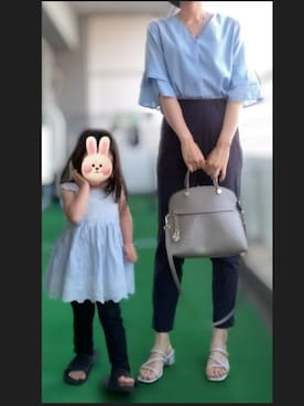 「BEAMS（ビームス）のアイテム（シャツ/ブラウス）」を使った、かわさきさん（レディース・160cm）の夏コーディネート