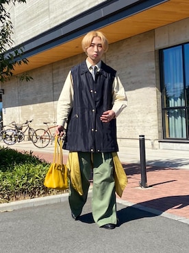 「アイテム（フォーマルスーツ/小物）」を使った、そうたさん（メンズ・171cm・20代）の秋コーディネート