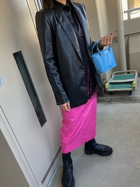 愛愛さん(レディース・156cm)の冬コーディネート