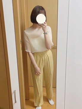 milu🌹さん（レディース・166cm）の夏コーディネート