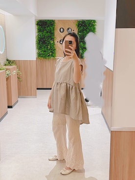 Mikuさん（レディース・156cm）の夏コーディネート