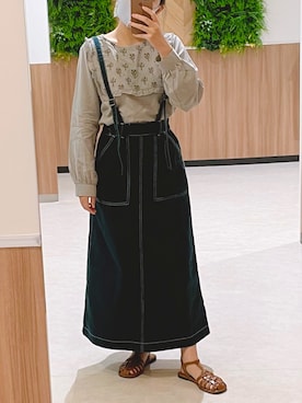 Mikuさん（レディース・156cm）の秋コーディネート