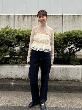 「Luan（ルアン）のアイテム」を使った、aktrsvさん（レディース・160cm）の秋コーディネート