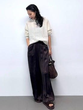 「MOHI（モヒ）のアイテム」を使った、blmikuroさん（レディース・164cm）の秋コーディネート