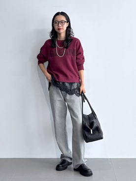 「キャミソール」｜blmikuroさん（レディース・164cm）の秋コーディネート