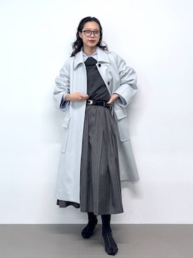 「BABYLONE（バビロン）のアイテム」を使った、blmikuroさん（レディース・164cm）の秋コーディネート