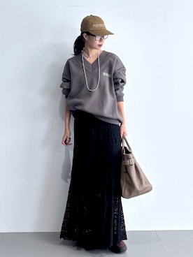 「MOHI（モヒ）のアイテム（ブーツ）」を使った、blmikuroさん（レディース・164cm）の秋コーディネート