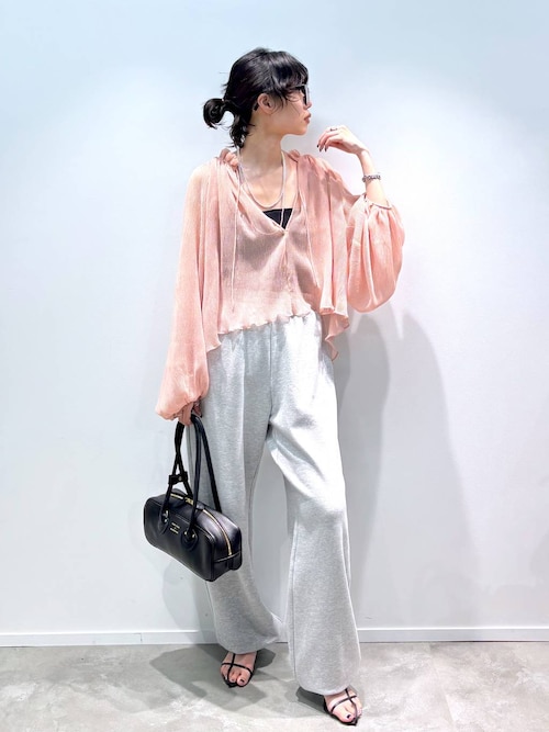 柳橋唯さんYouTube紹介アイテム】2WAY楊柳ブラウス（シャツ