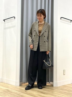 takeさん（骨格ストレート・レディース・166cm）の秋コーディネート