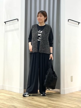 「アイテム（その他アウター）」を使った、takeさん（レディース・166cm）の秋コーディネート
