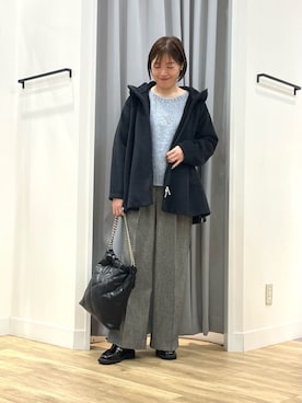 「イチ推しジャケットスタイル」｜「アイテム（トートバッグ）」を使った、takeさん（レディース・166cm）の秋コーディネート